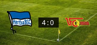 Hertha je ovom pobjedom došla do 34 boda i probila se na 10. Berlin Siegt Zu Hause 4 0 Gegen Union Fussball News De