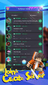 Actualizamos cada hora los servidores, para saber la gente que hay o si el servidor esta online u offline, con lo cual siempre estarás conectado a la comunidad . Multiplayer For Minecraft Pe Mcpe Servers Apk 1 2 102 Download For Android Download Multiplayer For Minecraft Pe Mcpe Servers Apk Latest Version Apkfab Com