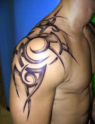 Upper Back Tattoos For Men Best Tattoos Tribal Shoulder Tattoos Mens Shoulder Tattoo Back Tattoos For Guys