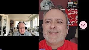 Maryland Lacrosse AJ Larkin after Syracuse 2025 Pole Goal