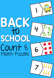 Usa daily crossword fans are in luck—there's a nearly inexhaustible supply of crossword puzzles online, and most of them are free. Printable Back To School Count And Match Puzzles From Abcs To Acts