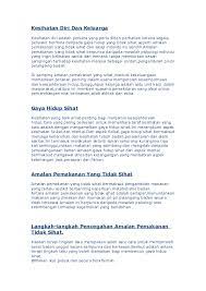 Gaya hidup yang sihat juga melibatkan aspek psikologi dan sosial seseorang itu. Doc Kesihatan Diri Dan Keluarga Ell Azmi Academia Edu