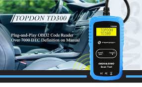 Topdon Td300 Obd2 Scanner Diy Autorepair Cheapobd2scantool Obd2 Scanner Car Repair Diy Obd2