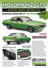 holden hz gts in super mint metallic pitstop model cars holden holden australia australian cars
