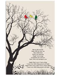 Don T Worry Bout A Thing Bob Marley Lyrics Limited Edition Available For A Short Time Little Birds Lyric Poster Three Little Birds
