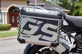 Motorcycle Reflective Decals Large Negitive Gs Bmw R1200 Gs Touratech Panniers Bmw Reflective Decals Pannier