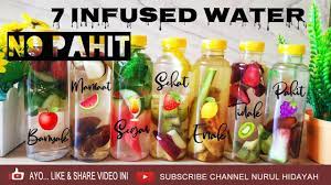 Zaidul akbar infused water rempah. 7 Macam Infused Water Segar Sehat Tidak Pahit Beserta Manfaatnya Youtube