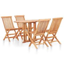 Maybe you would like to learn more about one of these? Set Meja Makan Kayu Kursi Lipat Tequesta Outdoor Rumah Mebel
