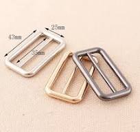 35mm Tri-glide Sliders Metal Triglide Strap Slide Buckle ...