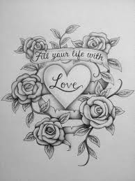 Fantastic Love Quote Drawing Tattoo Design Drawings Cute Drawings Of Love Love Drawings For Him