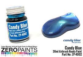 Candy Blue Paint 30ml Zp 4002 Zero Paints