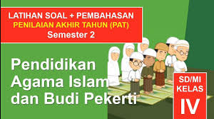 Kali ini admin akan membagikan soal soal uts pendidikan agama islam yang terbaru untuk kelas 1 sekolah dasar sd disertai dengan kunci jawaban. Latihan Soal Uas Pas Pai Kelas 4 Semester 2 Kurikulum 2013 Pembahasan Lengkap Youtube
