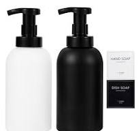 Amazon.com: Foaming Hand Soap Dispenser Glass Jar Foam Dish ...