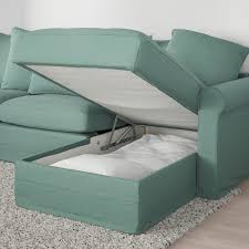 Divano letto a doghe in legno parte striscia pannello divano materasso holder ikea beddinge 63cm. Gronlid Divano Letto Angolare A 5 Posti Con Chaise Longue Ljungen Verde Chiaro Ikea It