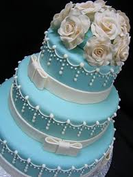 Blissful Events Tiffany Co Engagement Party Tiffany Blue Cakes Wedding Cake Roses Wedding Cakes Blue