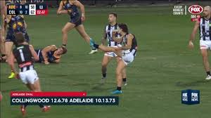 The magpies and power clash in round 18. Ox5yspoc0xnysm