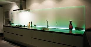 glazen achterwand led licht keuken achterwand keuken keuken achterwand glas