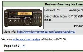 Image result for ICOM IC-R7100