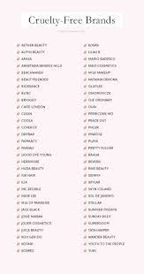 Sephora Cruelty Free Vegan Brands List Updated 2020 In 2020 Cruelty Free Brands Cruelty Free Sephora