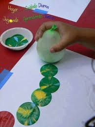 Sellado con globos | Manualidades, Niños artísticos, Manualidades ...