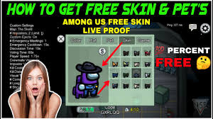 How To Get Free Skin And Pets In Among Us Mobile Without Vpn Any Issue In 2020 Youtube