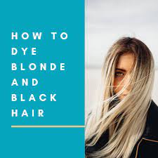 On the contrary, this is completely possible to pull off! How To Dye Blonde And Black Hair Bellatory