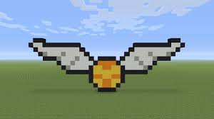 Minecraft Pixel Art Harry Potter Golden Snitch Youtube Submitted 2 days ago by tkdstudentnumerouno. minecraft pixel art harry potter golden snitch