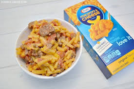 Store a box in your pantry or cupboard so you can whip up dinner in no time. Easy Hamburger Macaroni And Cheese Recipe Youknowyouloveit Ad