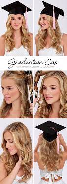 This style is fit for a walk across the stage or down the aisle. 32 Graduation Day Hair Beauty Tips For The Female Grads Ideas Hair Beauty Hair Graduation Look