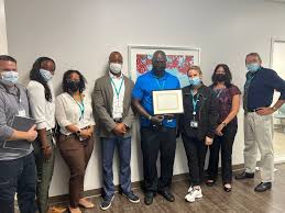 We are proud to celebrate Moses Lewis, Mental Health Technician, for  receiving our Certificate of Service Excellence Award! Thank you for all  that you do, Moses!