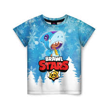 His super trick is a smoke bomb that makes him invisible for a little while!. Children S T Shirt 3d Winter Brawl Stars Leon Shark T Shirts Aliexpress