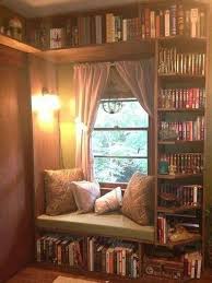 What A Great Reading Nook For Tea Coffee And Books Champagne Home Libraries Home Home Decor