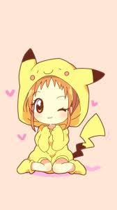 Pikachu phone wallpaper free by seviyummy on deviantart. Kawaii Pikachu Girl Wallpapers Wallpaper Cave