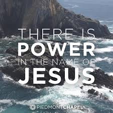 There Is Power In The Name Of Jesus To Break Every Chain Lyricsfromsunday Names Of Jesus