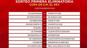 Copa Del Rey Draw Results The First Round Of The 2020 21 Copa Del Rey Marca In English