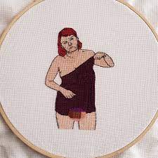 Free cross stitch patterns to download. Wip Kate Flannery Commented On And Shared My Meredith Palmer Cross Stitch On Instagram I Now Have Nothing Else To Live For Imgur