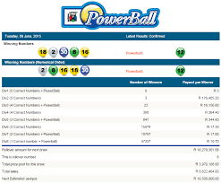 Latest Powerballresults South Africa 09 June 2015 Https Www Playcasino Co Za Powerball Results South Africa 09 June 2015 Powerball Lottery Winning Numbers