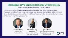 ITI Insights LIVE Briefing: National Cyber Strategy - YouTube