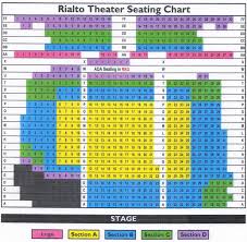 Rialto Seating Chart 2018 Tacoma Opera Association