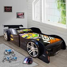 Mattress is designed to sit low for your instantly transform your child's bedroom into a batcave with the batmobile twin bed from delta children. Kids Car Bed Bat Man Special Edition For Kids Racing Racer Night Car Bed Oliandola
