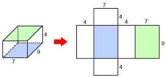 H x w since volume of a rectangular prism is equal to l x w x h face 1 x face 2 x face 3 =(l x. Surface Area