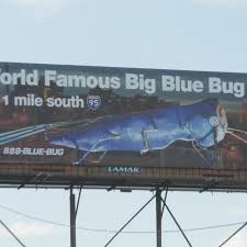 Big blue bug solutions, ri, ma, ct, and me pest control experts, offers pest control solutions for ants, bed bugs, and other new england pests. World Famous Big Blue Bug Has Its Own Billboard In Rhode Island Wgme
