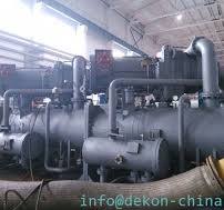 1500TR Centrifugal water Chiller R134a gas