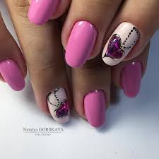 как сделать красивый маникюр в домашних условиях пошаговое фото Nail Art 2462 Best Nail Art Designs Gallery Bestartnails Com Lilac Nails Valentine Nail Art Romantic Nails
