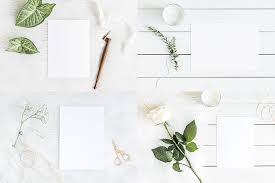 Download Green White Mockups Bundle 2 Bonus In Stationery Mockups On Yellow Images Creative Store PSD Mockup Templates
