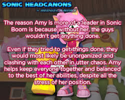 Sonic Headcanons Sonic Sonic Underground Sonic And Amy