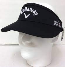 Nwt Tour Style Callaway High Crown Visor Black Golf Big Bertha Speed Regime Mens Hats For Men Visor Hats Big Bertha