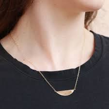 Diamond Semi Circle Necklace Circle Pendant Necklace Evil Eye Necklace Gold Diamond Necklace Set