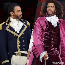 Maybe you would like to learn more about one of these? Daveed Diggs As Marquis De Lafayette And Thomas Jefferson Hamilton Costume Lafayette Hamilton Daveed Diggs