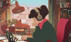 Oli 🍉🐊🏳️‍⚧️ | homage to “lofi hip hop radio – beats to relax/study to”  with some silly little oligatorfications 🥰 • • • • • 🗝️ lofi girl fan art  ghibli c… | Instagram